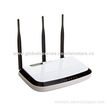 1,000Mbps Wireless Router, 2.4 + 5GHz Dual-band, High-speed Data Rate of Up to 450Mbps